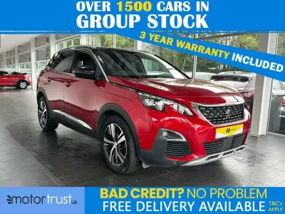 Used Peugeot 3008 GT-line 130 HP (95 kW) 2020 Red SUV