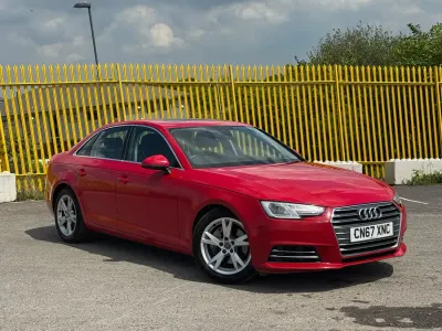 Usado Audi A4 Sport 190 CV (139 kW) 2017 Rojo Berlina