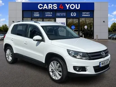 Used VW Tiguan Edition 150 HP (110 kW) 2015 White SUV