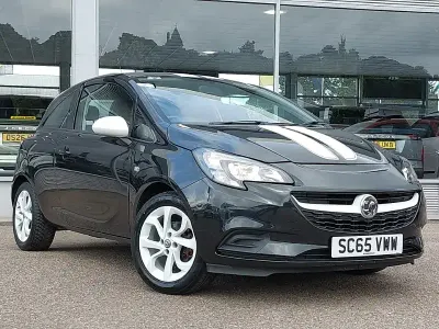 Used Vauxhall Corsa 90 HP (66 kW) 2015 Black Hatchback