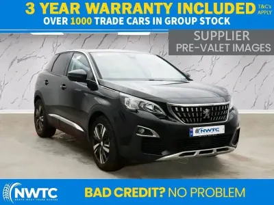 Used Peugeot 3008 Allure 130 HP (95 kW) 2017 Black SUV