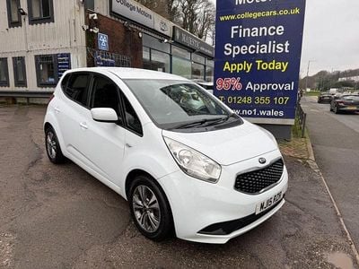 Used Kia Venga 2015 White Hatchback