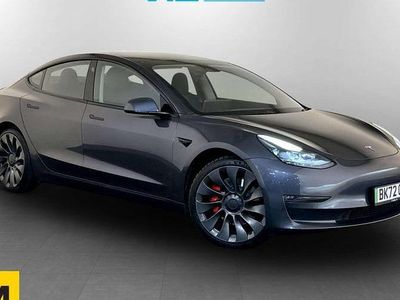 Used Tesla Model 3 Performance 334 kW (455 HP) 2022 Grey Sedan