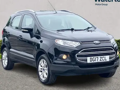 Used Ford Ecosport Zetec 112 HP (82 kW) 2017 Black SUV