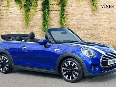 Used Mini Cooper Cabriolet Exclusive 134 HP (98 kW) 2020 Blue Cabriolet