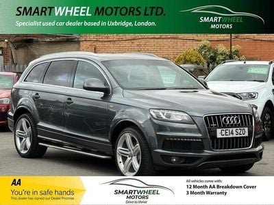 Grey Used 2014 Audi Q7 S-line plus SUV | £9,040 (Good price)