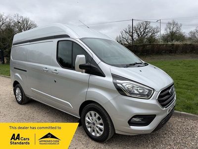 Used Ford Transit Custom Limited 130 HP (95 kW) 2021 Silver Van