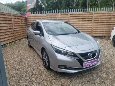 Used Nissan Leaf Acenta 110 kW (150 HP) 2021 Silver Hatchback