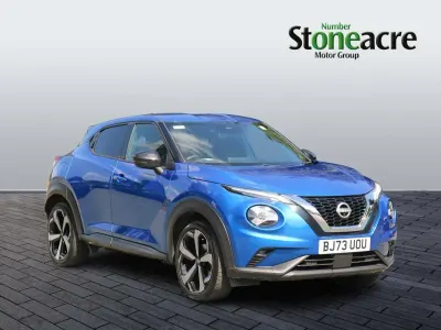 Used Nissan Juke Tekna 117 HP (86 kW) 2023 Blue SUV