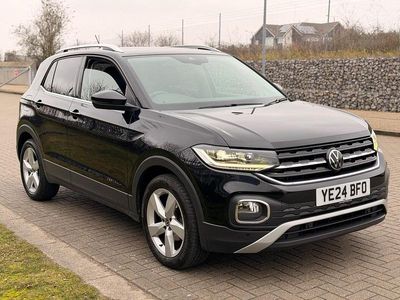 Used VW T-Cross SEL 2024 Black SUV