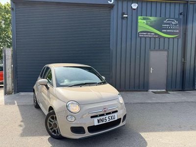 Usado Fiat 500S S 2015 Bege Citadino
