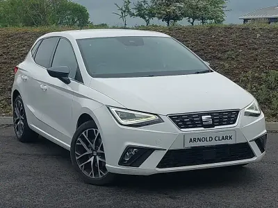 Used Seat Ibiza XCELLENCE 110 HP (80 kW) 2023 White Hatchback