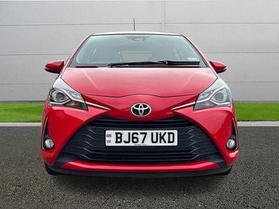 Used Toyota Yaris 2017 Red Hatchback