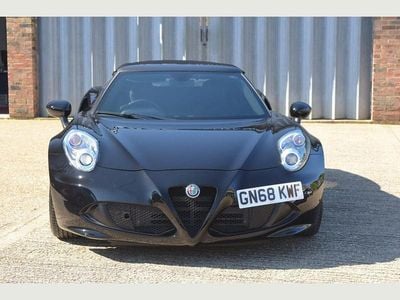 Used Alfa Romeo 4C 240 HP (176 kW) 2018 Black Cabriolet