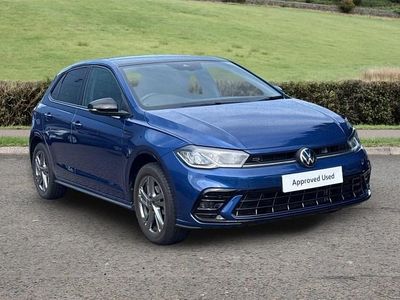 Used VW Polo R-line 80 HP (58 kW) 2022 Blue Hatchback