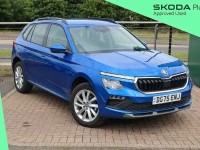 Used Skoda Kamiq SE 115 HP (84 kW) 2025 Race blue metallic SUV