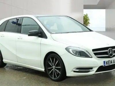 Begagnad Mercedes B180 109 HK (80 kW) 2014 Vit Minibuss