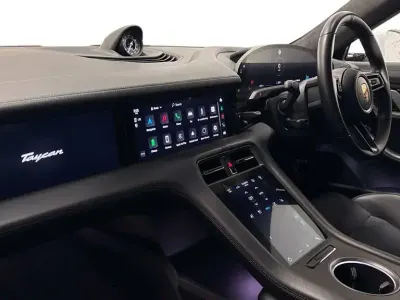 Used Porsche Taycan Performance Package 559 kW (761 HP) 2020 White Sedan