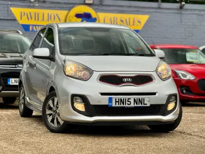 Used Kia Picanto 68 HP (50 kW) 2015 Silver Hatchback