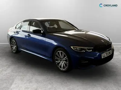 Used BMW 330e M Sport 2020 Blue Sedan
