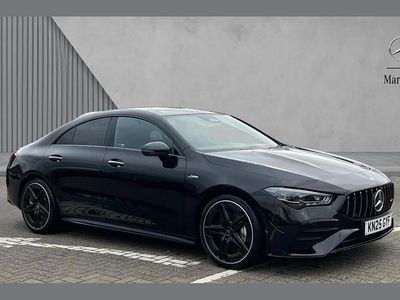 Used Mercedes CLA35 AMG Premium Plus 301 HP (221 kW) 2025 Black Coupe