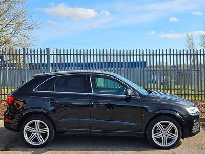 Used Audi Q3 S-line plus 150 HP (110 kW) 2016 Black SUV