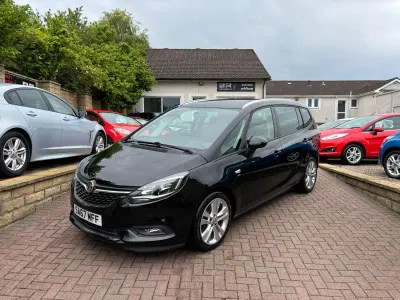 Used Vauxhall Zafira Tourer SRi 170 HP (125 kW) 2017 Black MPV