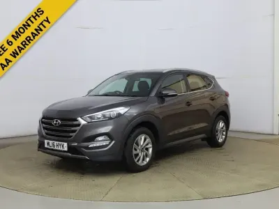 Używany Hyundai Tucson Premium 116 KM (85 kW) 2016 Szary SUV