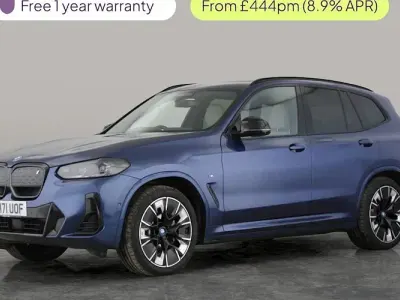Used BMW iX3 M Sport 210 kW (286 HP) 2022 Blue SUV