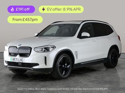 White Used 2021 BMW iX3 Comfort Edition SUV | £26,482 (Good price)