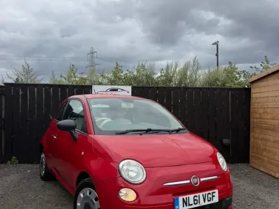 Used Fiat 500 Pop 69 HP (50 kW) 2011 Red Hatchback