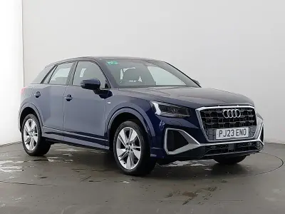 Used Audi Q2 S-Line 150 HP (110 kW) 2023 Blue SUV