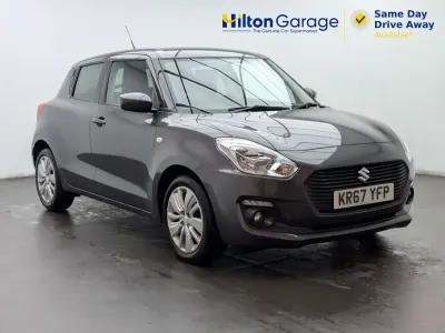 Begagnad Suzuki Swift SZ-T 111 HK (81 kW) 2017 Grå Halvkombi