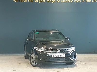 Black New 2025 VW T-Roc R-line SUV | £27,498 (Fair price)