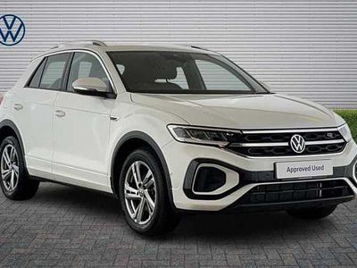 Used VW T-Roc R-line 150 HP (110 kW) 2025 Pure white SUV