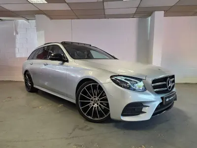 Gebraucht Mercedes E220 AMG line 2020 Silber Kombi