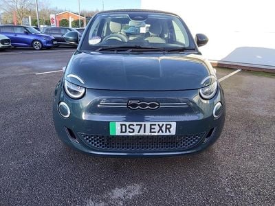 Green Used 2021 Fiat 500e La Prima | £15,190 (Good price)