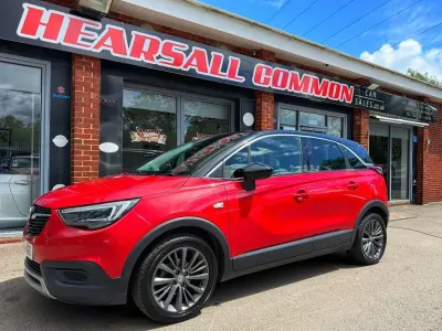 Used Vauxhall Crossland X SRi 83 HP (61 kW) 2020 Red SUV