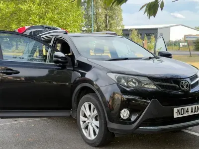 Used Toyota RAV4 124 HP (91 kW) 2014 Black SUV