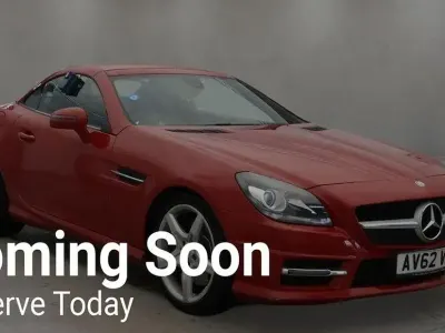 Used Mercedes SLK250 AMG 204 HP (150 kW) 2012 Red Cabriolet