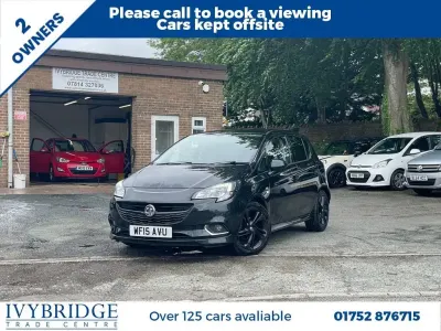 Used Vauxhall Corsa Edition 90 HP (66 kW) 2015 Black Hatchback