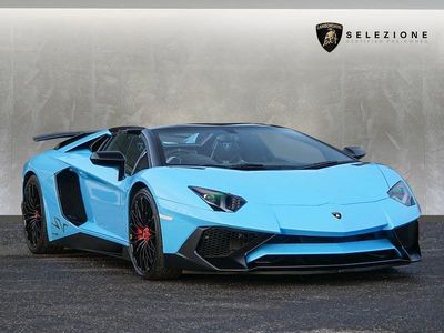 Blue Used 2017 Lamborghini Aventador Cabriolet | £339,950