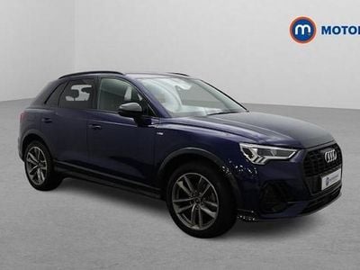 Used Audi Q3 Black Edition 150 HP (110 kW) 2022 Blue SUV