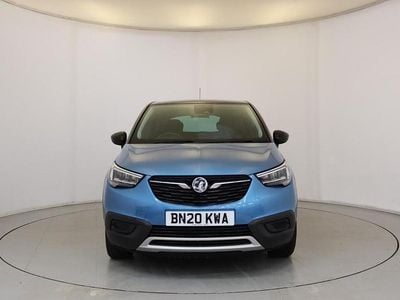 Used Vauxhall Crossland X SRi 108 HP (79 kW) 2020 Blue SUV
