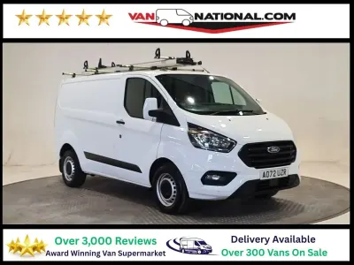 Begagnad Ford Transit Custom Trend 105 HK (77 kW) 2022 Vit Van