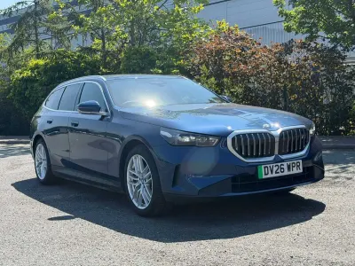 Used BMW i5 Sport Line 250 kW (340 HP) 2026 Blue Estate
