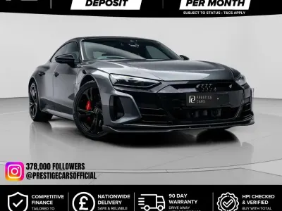 Used Audi e-tron GT quattro 350 kW (476 HP) 2022 Grey Sedan