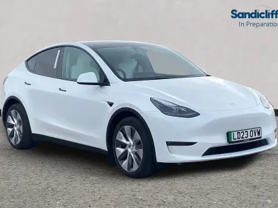 Used Tesla Model Y Long Range AWD 378 kW (514 HP) 2023 Multi coat  pearl white SUV