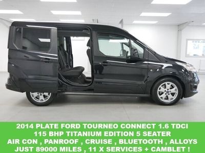 used Ford Tourneo Connect 1.6 TDCI 115 BHP TITANIUM EDITION 5 SEATER ( PAN ROOF ) MPV