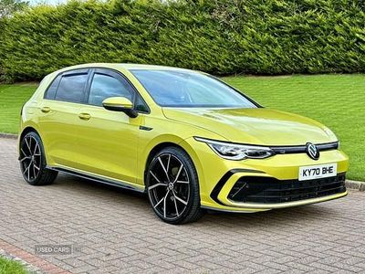 Used VW Golf VII R-line 150 HP (110 kW) 2020 Yellow Hatchback
